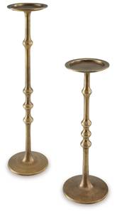 <b>Black</b> Iron <b>Candlestick</b> <b>Holder</b> Set of 3 for Home Decoration Durable Metal Design - Product Image 6