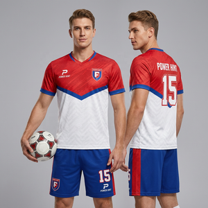 Tenue de football pour jeunes et adultes, impression numérique, respirante, coupe athlétique, ensemble de vêtements de sport, tenue d'entraînement - Product Image 6