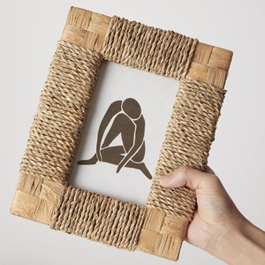 <b>Vintage</b> home decor accessories natural seagrass photo <b>frame</b> hand weave sea grass <b>picture</b> <b>frames</b> - Product Image 6