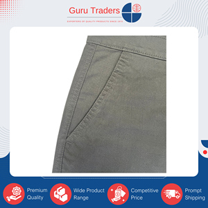 Vendeur de confiance proposant des shorts chino pour hommes en coton et élasthanne à taille mi-haute, parfaits pour les occasions décontractées, la plage et le sport. - Product Image 2