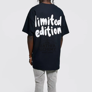 Camiseta Urbana para Hombre, Estilo Puff Print, Manga Corta, Corte Holgado, Algodón, Casual, Streetwear, Hip Hop, Moda, Suave, Transpirable, Verano - Product Image 1