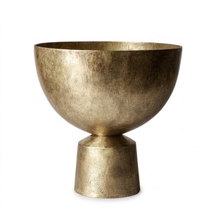 Bol en métal fait main, style vintage, pièce décorative, finition bronze non traitée, pour la décoration de la maison - Product Image 6