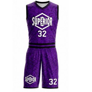 Collection d'uniformes de basketball professionnels avec panneaux en maille respirante, construction en tissu durable - Product Image 1