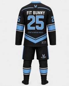 Uniforme de hockey sur glace haut de gamme avec tissu durable, confort respirant et coupe professionnelle, conçu pour les entraînements, les matchs et les tenues d'équipe. - Product Image 3