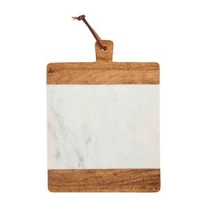 Tabla de cortar de madera y mármol de alta calidad para chefs profesionales, para cortar carne y servir queso. - Product Image 5