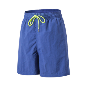 Pantalones Cortos Deportivos para Hombre al por Mayor, de Alta Calidad, de Poliéster/Algodón, de Secado Rápido, Impermeables, con Cintura Elástica, Color Sólido - Product Image 1
