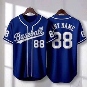 Camisetas de Béisbol Personalizables de Alta Calidad para Hombre, Transpirables, para Deportes al Aire Libre, para Adultos, Ropa Deportiva de Equipo - Product Image 3