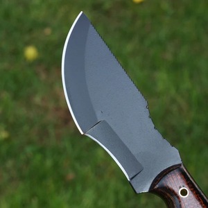 Couteau de chasse Viking Art industriel OEM, fait main, en acier inoxydable 3mm, finition poudrée, lame droite de 10 pouces, manche en Micarta - Product Image 2