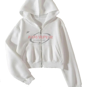 Sweat-shirt à capuche surdimensionné pour femme en coton uni, disponible en différentes couleurs, avec poches, longueur standard, idéal pour l'automne - Product Image 3