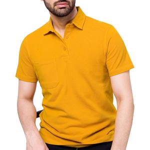 Camiseta Polo de Corte Regular para Hombre al por Mayor, con Cuello Camisero y Mangas Cortas, Estilo Retro, para un Look Casual Moderno - Product Image 5