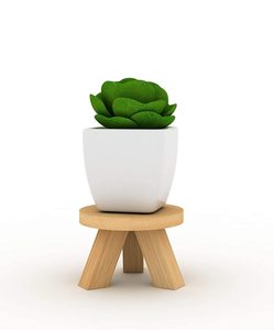 Estantes de Madera de Alta Calidad, Soporte de Esquina para Flores, Interior/Exterior, Jardín, Soporte de Madera para Macetas - Product Image 2