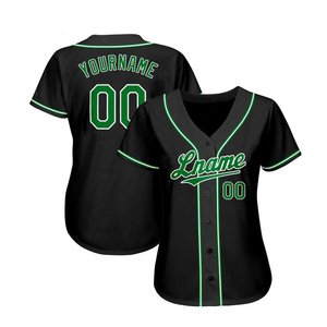 Maillot de baseball imprimé pour adultes, très demandé, haute qualité, respirant, tissu 100% polyester, couleur personnalisée - Product Image 2