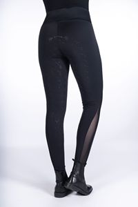 High Quality 4-way Stretch Horse Riding Breeches <b>Leggings</b> Tights <b>Equestrian</b> Wear Pants on Technical Fabric with Soft Feel - Product Image 2