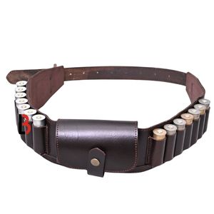 Ceinture bandolier en cuir de vachette avec boucle à munitions robuste - Product Image 2