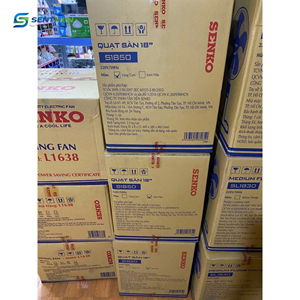 Ventilador Industrial de Piso SENKO S1850 de 18 Pulgadas, 5 Aspas, Eléctrico, 3 Velocidades, Alto Flujo de Aire, Portátil, de Plástico, Eficiente Energéticamente - Product Image 6
