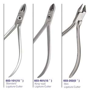 DENTRIC IMPLANTS DI-DIS875 Nuevas Pinzas Dentales Superiores Tipo Pico de Pájaro para Doblar Alambre en Ángulo, Instrumento de Ortodoncia de Acero Inoxidable - Product Image 6