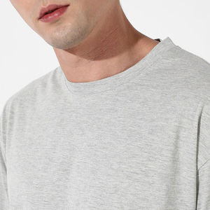 Ensemble court personnalisé de haute qualité avec logo sur mesure, survêtement d'été 100 % coton, ensemble t-shirt et short décontracté 2 pièces par sublimation pour homme - Product Image 3