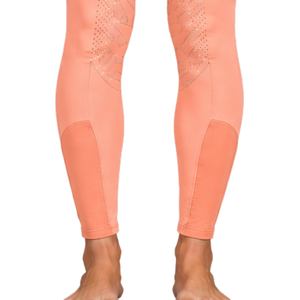 Leggings d'équitation pour femmes Peach, taille haute, extensibles, avec grip en silicone sur toute la surface, pour l'entraînement et la compétition - Product Image 5