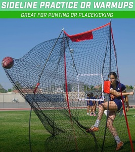 Equipo de entrenamiento de fútbol al aire libre para deportes Waising, Red de lanzamiento de patadas de fútbol de 7x4 pies para practicar - Product Image 4
