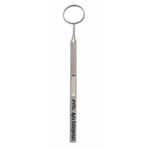 Anillo de Fijación Oftálmico Manual Hofmann-Thorton de Acero Inoxidable con Asa de 16 mm de Diámetro para Estabilización del Ojo - Product Image 2