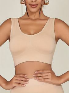 เสื้อชั้นในกีฬาผู้หญิงขายส่ง ระบายอากาศได้ดี คุณภาพสูง รับผลิตตามแบบ เสื้อชั้นในกีฬาสำหรับผู้หญิงที่ดีที่สุด - Product Image 2