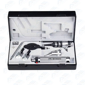 ชุดอุปกรณ์ตรวจหู คอ จมูก พร้อมกล่องเก็บ สำหรับใช้ในบ้านและตรวจคลินิก ชุดตรวจหู คอ จมูก เครื่องมือวินิจฉัยโรคหู คอ จมูก อุปกรณ์ทางการแพทย์ - Product Image 1