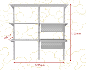 OEM/ODM Vietnam Multi Layer Carbon Steel Rolling Kitchen Storage Cart Pull Out <b>Basket</b> Organizer with Wheels <b>Shelf</b> - Product Image 1
