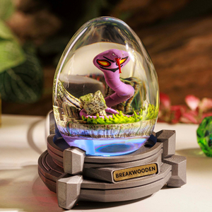 Lamp custom resin, Snolax lamp resin, custom night light, po.ke.mon lamp epoxy, art deco lamp, Personalized gift, Handmade gift - Product Image 6