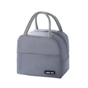 Multipurpose Insulated Food Bag with Durable Zipper and Reinforced Webbing Handles Lightweight Portable Meal Carrier - Product Image 4