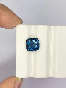 Topacio Azul Londres Natural de 5mm, Corte Facetado, Tono Azul Profundo, Procedente de Minas Brasileñas, Gemas Sueltas - Product Image 5