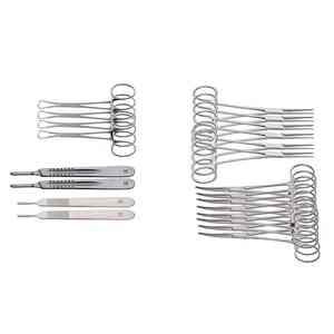 Juego de instrumentos quirúrgicos de acero inoxidable reutilizables, herramientas cardiovasculares para quirófano, operación manual, certificado CE Clase I - Product Image 1