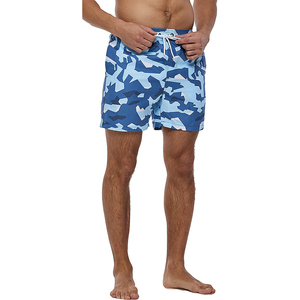 Découvrez le confort ultime avec nos shorts de plage doux pour hommes, avec une ceinture élastique confortable, une doublure intérieure lisse et un poids léger. - Product Image 1