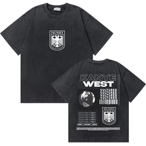 Camiseta de Algodón con Estampado Personalizado, Tela Suave de Alta Calidad, Ajuste Cómodo, Ropa Casual, Fabricante OEM ODM - Product Image 4