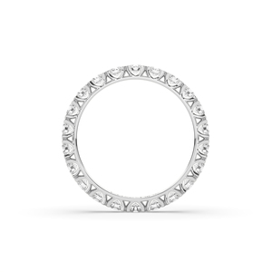Wholesale 1.10Ct Lab Grown Diamond Jewelry 925 Silver Round Cut Unique Style Light Weight Engagement Ring for Women Diamond Ring - Product Image 3