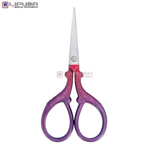 Luxury Professional Grade Nail Scissors Ergonomic Effortless Non Serrated Curved Sharp Stainless Steel Beauty <b>Tool</b> for <b>Cuticle</b> - Product Image 2