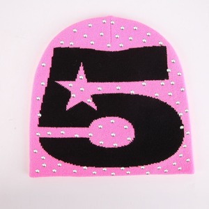 Bonnet d'hiver unisexe en laine mérinos de haute qualité, personnalisable avec impression et logo sur mesure - Product Image 6