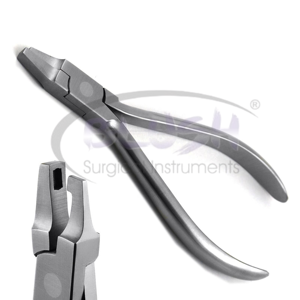 Vertical Indent Stainless Steel Dental Ortho Notch Thermal Forming Aligner Braces Retainer <b>Pliers</b> Orthodontist Instruments <b>Set</b> - Product Image 1