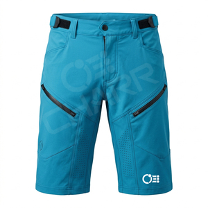 Pantalones Cortos de Ciclismo MTB para Hombre, Talla Grande, Transpirables, de Secado Rápido, de Alta Calidad, para Ciclismo de Montaña, Tejido Elástico Resistente, para Ciclismo de Trail, Equipo para Actividades al Aire Libre - Product Image 1