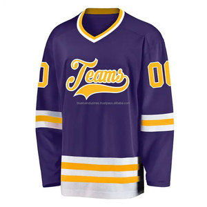 New teams Custom High Quality Hockey Jerseys Ice Hockey Wear Shirts, jerseys & <b>Tops</b> Sportswear - Product Image 1