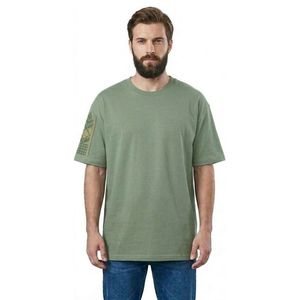 T-shirt graphique à manches courtes pour homme, 100 % coton, col rond personnalisé, style athlétique, streetwear décontracté, mode lifestyle - Product Image 6