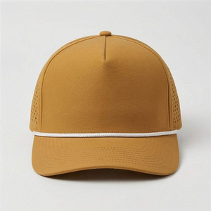 Casquettes de baseball tendance en coton blanc avec cordelette, style décontracté et respirant pour homme et femme, idéales pour l'été - Product Image 1