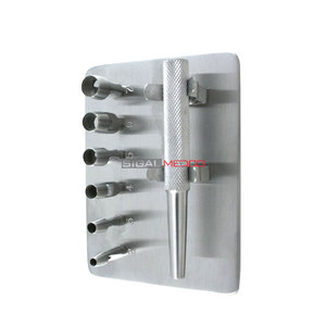 Kit de poinçons cutanés SIGAL MEDCO de haute qualité – Instruments chirurgicaux manuels de dermatologie pour biopsie cutanée de précision en acier inoxydable - Product Image 6
