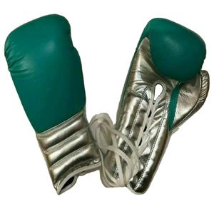 Alta calidad 8oz 12oz cuero genuino boxeo deportes entrenamiento guantes al por mayor hombres modelo caja guantes - Product Image 1