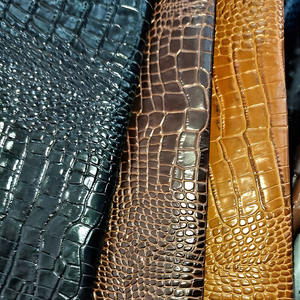 Matériau texturé en similicuir imprimé lézard exceptionnel pour la fabrication de sacs à main, ceintures, chaussures de luxe, projets en cuir et utilisation créative DIY - Product Image 3