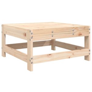 Reposapiés Modular Mediano de Madera de Pino Sólido, Diseño de Madera Natural para Sillas de Jardín - Product Image 5