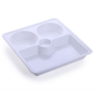 Bandeja Multiusos de Plástico con Compartimentos para la Escuela, el Hostal y el Hogar - Product Image 4