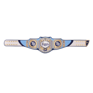 Cinturón de Campeonato de los Tampa Bay Rays, Cinturón Oficial para Fanáticos del Deporte, Cinturón de Lucha Libre Personalizable de Primera Calidad para Coleccionistas - Product Image 1