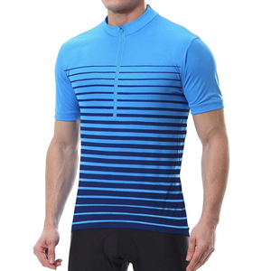 Maillot de cyclisme pour hommes aux couleurs vives, chemise de vélo à manches courtes, vêtements de vélo de route respirants, vêtements de sport de plein air, haut de cyclisme - Product Image 1