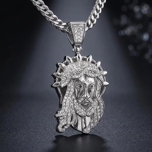 Eco Friendly 925 Sterling Silver Moissanite Diamond Pendant Hip Hop Jewelry Fashion Pendant for Men and Women - Product Image 2