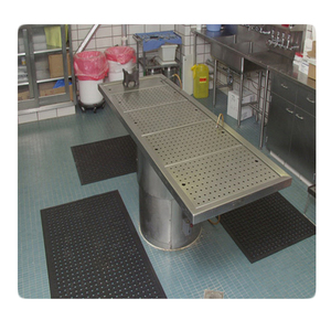 Tapis en caoutchouc industriel pour cuisine, commercial, antidérapant, drainant, creux - Product Image 6